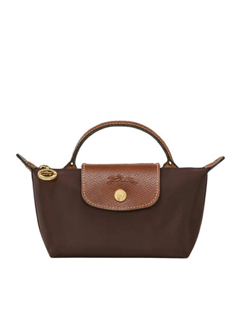 longchamp pouch ebony